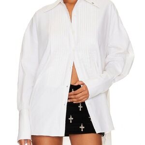 Almudena Oversized Button Up Shirt LOBA